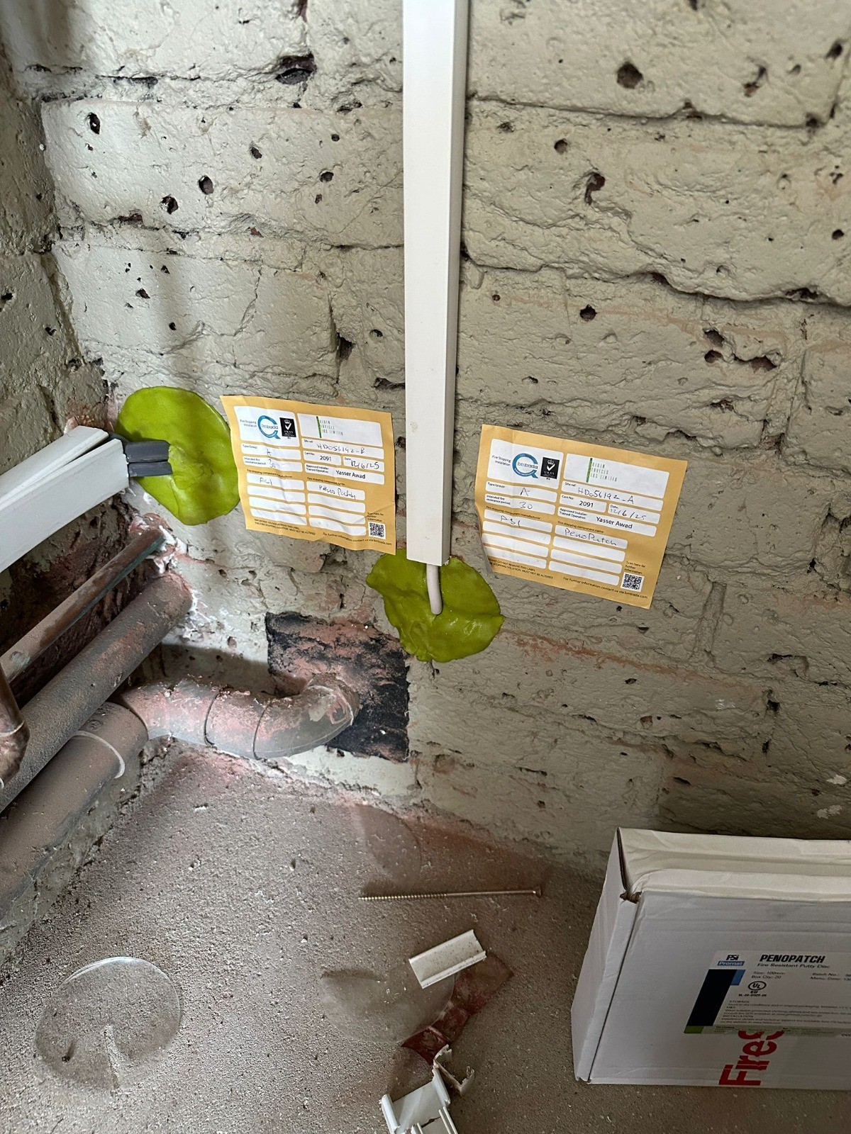 Fire Stopping & Compartmentation / Fire Doors Installation & Maintenance