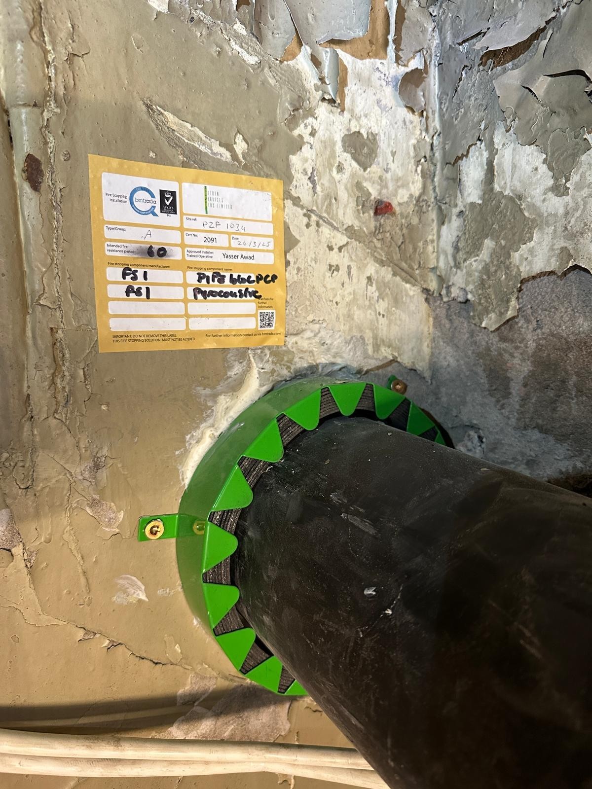 Fire Stopping & Compartmentation / Fire Doors Installation & Maintenance